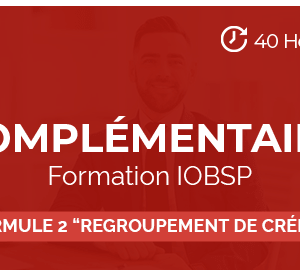 complementaire formation iobsp formule 2 regroupement credit